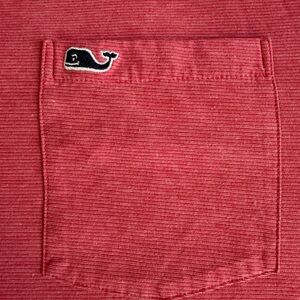 Vineyard Vines Red Heathered Polo Shirt 1XB